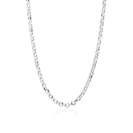 Cadena Plata de ley 50 cm "Rings"