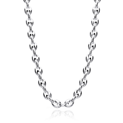 Cadena Plata primera ley 60cm "South Sea"