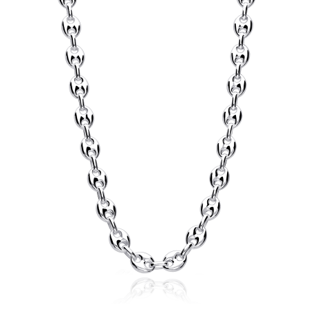 Cadena Plata primera ley 60cm "South Sea"