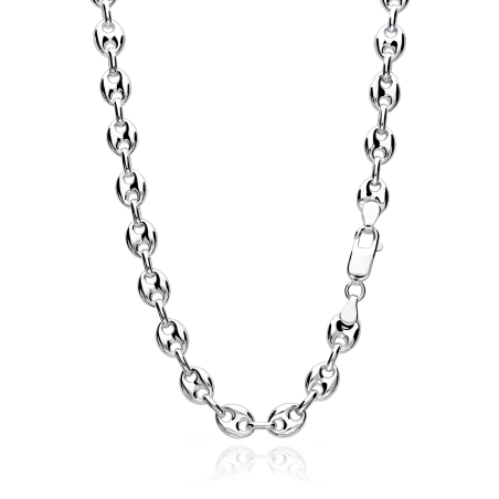 Cadena Plata primera ley 60cm "South Sea"