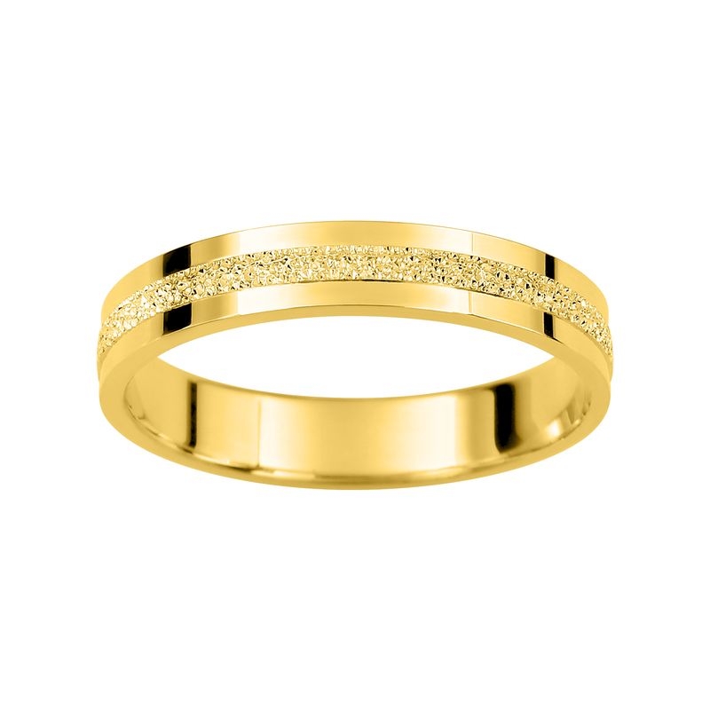 Alianza de boda oro amarillo 9k clásica modelo 5135533