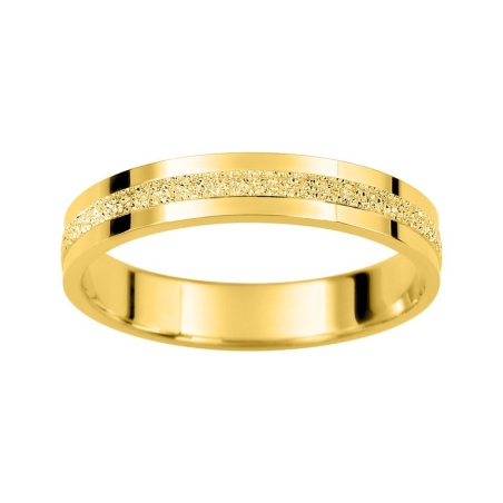 Alianza de boda oro amarillo 9k clásica modelo 5135533