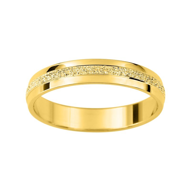 Alianza de boda oro amarillo 9k clásica modelo 5135543