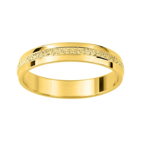 Alianza de boda oro amarillo 9k clásica modelo 5135543