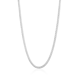 Cadena Plata de primera ley 60cm "Bali"