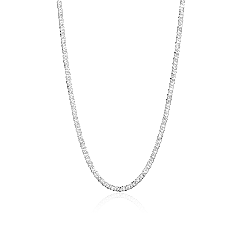 Cadena Plata de primera ley 50cm "Bali"