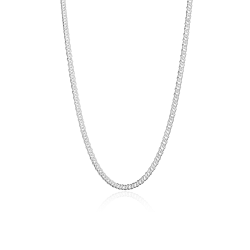 Cadena Plata de primera ley 45cm "Bali"