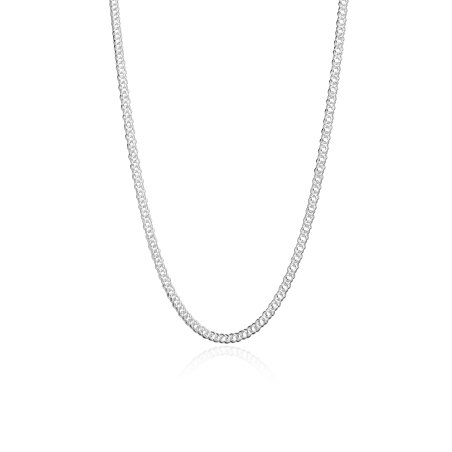 Cadena Plata de primera ley 45cm "Bali"