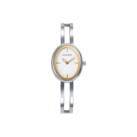 Reloj Viceriy Acero Bicolor Esfera Blanca 401304-07