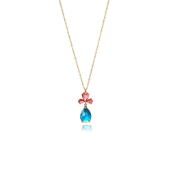 Collar Viceroy Dorado Con Cristales 14322C01012