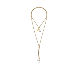 Collar Viceroy Dorado Con Perla De Laura Escanes 14344C01012