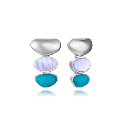 Pendientes Viceroy Acero Y Piedra Natural 14349E01000