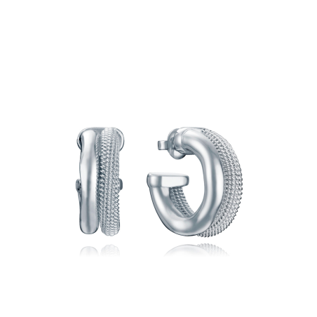 Pendientes Viceroy Acero Aro Abierto Doble 14346E01000