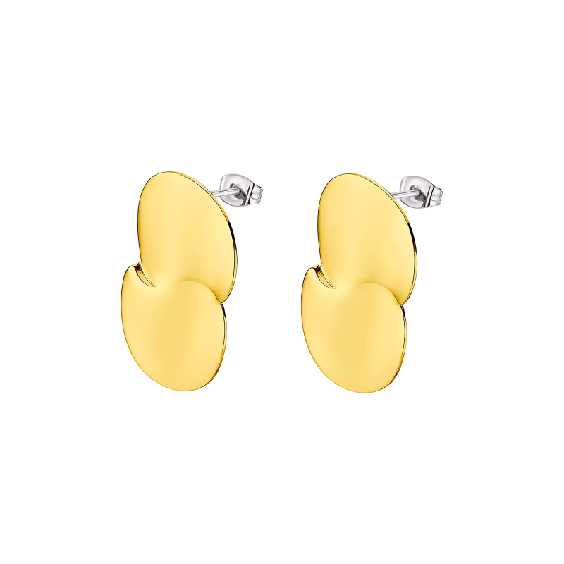 Pendientes Lotus Style Acero Dorado Urban Woman LS2435-4/2