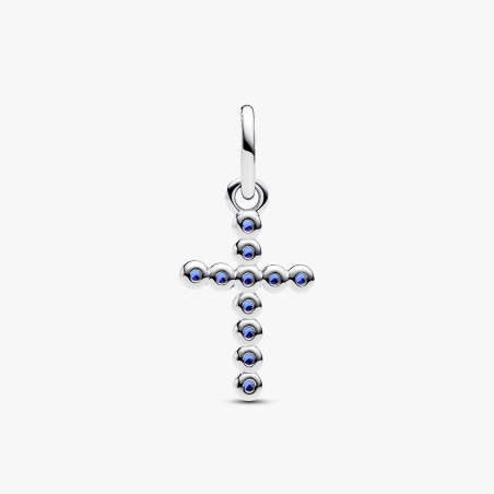 Charm Pandora Cruz Brillante Azul 794063C01 Charm Pandora Cruz Brillante Azul 794063C01