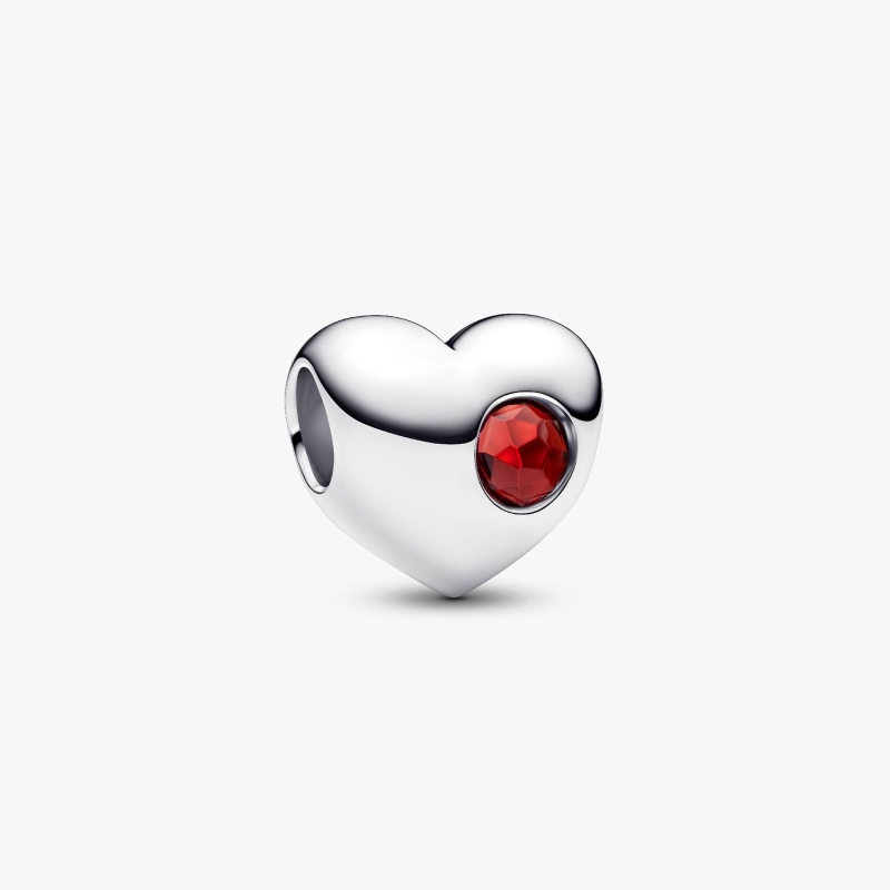 Charm Pandora Corazón Grabable Rojo 794161C01 Charm Pandora Corazón Grabable Rojo 794161C01