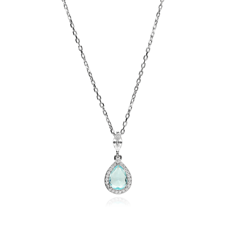 Gargantillas Plata primera ley y circonitas "Elegant"