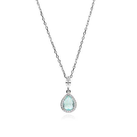 Gargantillas Plata primera ley y circonitas "Elegant"