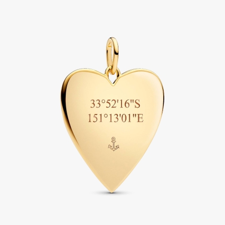 Charm Pandora Corazón Grande Grabable 364016C00 Charm Pandora Corazón Grande Grabable 364016C00
