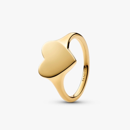 Anillo Pandora Corazón Grabable 163988c00