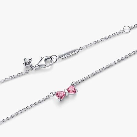 Collar Pandora Lazo rosa 394235C01-45