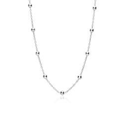 Cadena Plata de ley 45 cm "Strey"