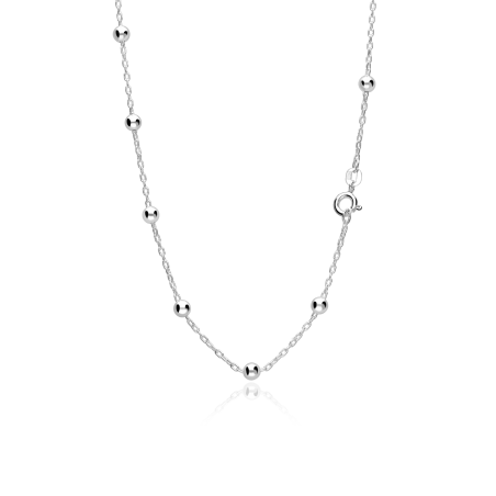 Cadena Plata de ley 45 cm "Strey"