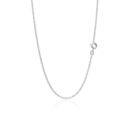 Cadena Plata de ley 45 cm "Delphine" Cadena Plata de ley 45 cm "Delphine"