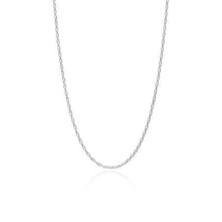 Cadena Plata de ley 45 cm "Delphine" Cadena Plata de ley 45 cm "Delphine"