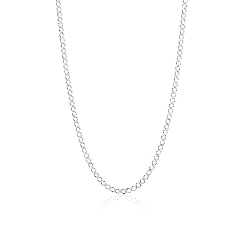 Cadena Plata de ley 50 cm "Silen" Cadena Plata de ley 50 cm "Silen"