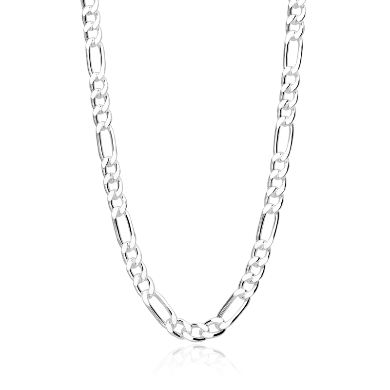 Cadena Plata primera ley 3x1 60cm "Ralid"