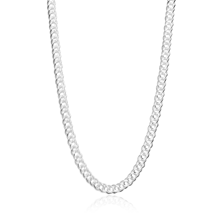 Cadena Plata primera ley 60cm "Romber"