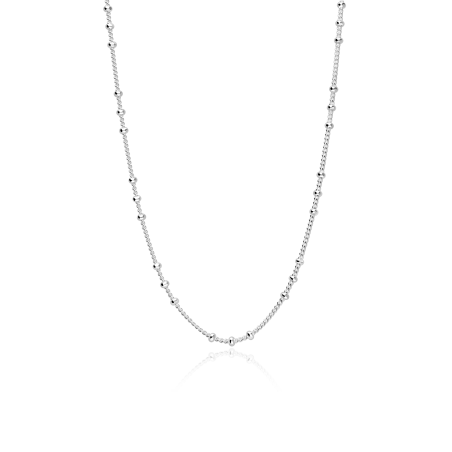 Cadena Plata de ley 45cm "Carim"