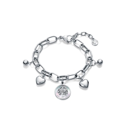 Pulsera Viceroy Chic Acero con charms 15015P01000