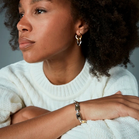 Pulsera Viceroy eslabones bicolor 75418P01012