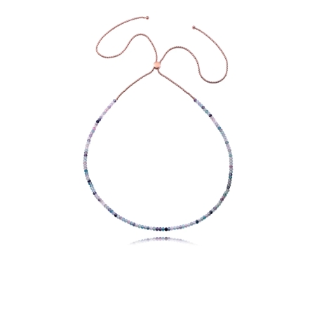 Collar Viceroy rosa con piedras naturales 75411C01019