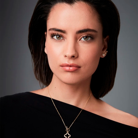 Pendientes Viceroy triple Circonitas y Madre Perla 2359E100-30