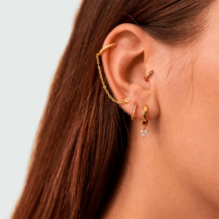 Pendiente Agatha piercing criolla y Circonitas 2390040-137-TU