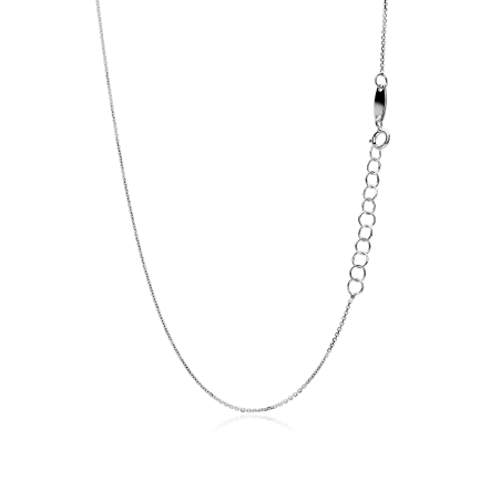 Gargantilla Oro 18k y aguamarina rectangular "Ondina"