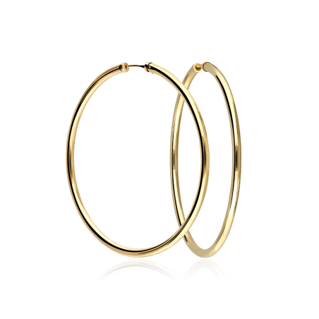 Pendientes aro Oro 18k "Romagna"