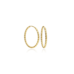 Pendientes Aro Oro 18k "Carlsbad" 18mm