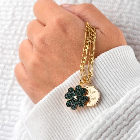 Colgante Agatha trébol 2880033-658-TU