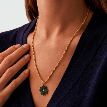 Colgante Agatha trébol 2880033-658-TU