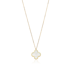 Gargantilla Oro 18k y nácar natural "Create"