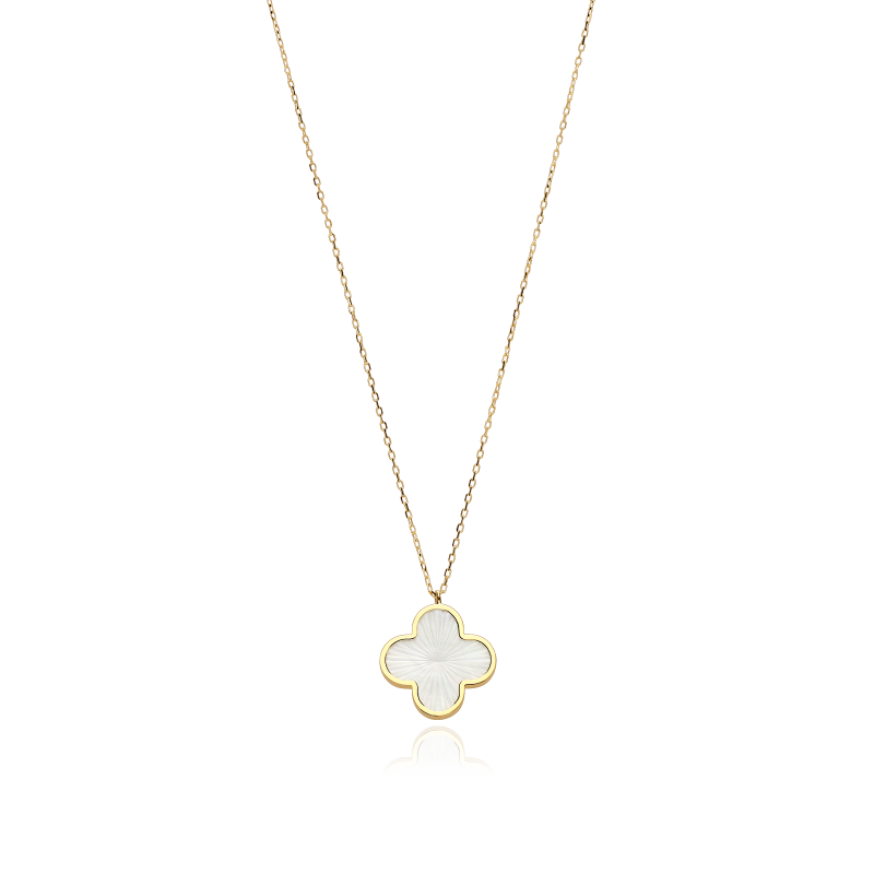 Gargantilla Oro 18k y nácar natural "Create"