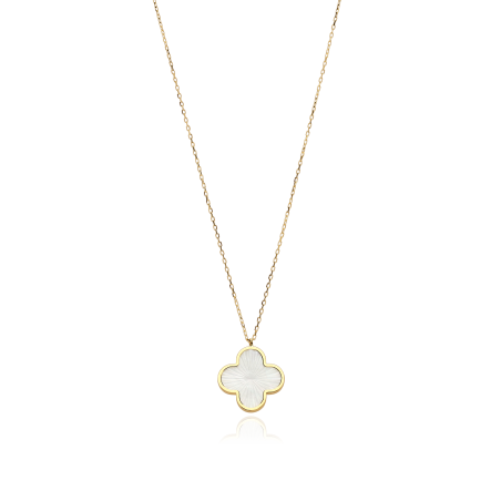 Gargantilla Oro 18k y nácar natural "Create"