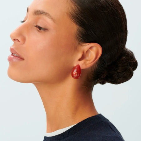 Pendientes Agatha Resina cabujón 2380765-322-TU