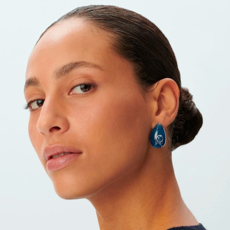 Pendientes Agatha Resina cabujón 2351017-107-TU