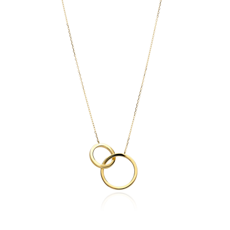 Gargantilla Oro 18k círculos enlazados "Linked"