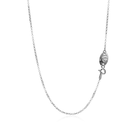 Gargantilla "Silhouette" Plata de ley Cuadrado